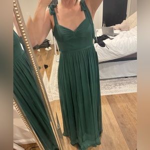 Azazie Sante Bridesmaid Dress - Dark Green